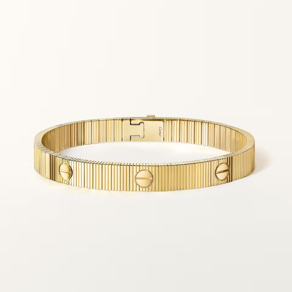 Bracelet Love Cartier – Bracelet plaqué or 18K avec tournevis